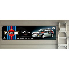 Martini Lancia Integrale Garage/Workshop Banner